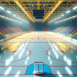 Hockey rink Meme Template