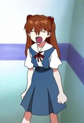 asuka scream Meme Template