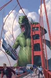 Godzilla In San Francisco Meme Template