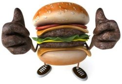 burger thumbs up Meme Template