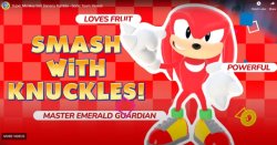 Smash with Knuckles Meme Template