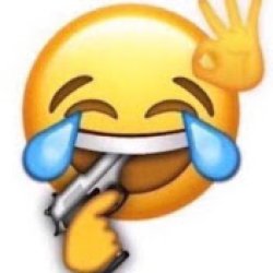 laughing emoji putting a gun in his mouth Meme Template