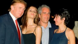 Trump Melania Jeffrey Epstein Ghislaine Maxwell JPP Meme Template