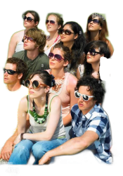 Gente con lentes 3333 Meme Template