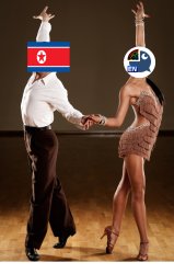 Nijisanji North Korea Meme Template