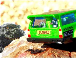 Hot wheels Godzilla Meme Template