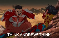 think andrew Meme Template