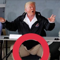 Convicted felon "Diaper Don" Trump in his Depends Meme Template