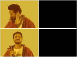 Irfan Khan's version of drake template Meme Template