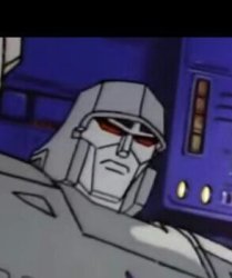 Annoyed Megatron Meme Template