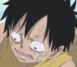 luffy sad Meme Template