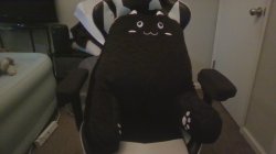 Cat thing in gaming chair Meme Template