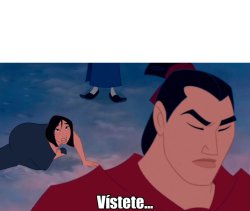 Mulan spanish Meme Template