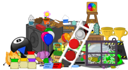 pile of stuff Meme Template