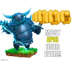 Most epic user <3 Meme Template