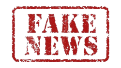 Fake News Stamp Seal with transparency Meme Template