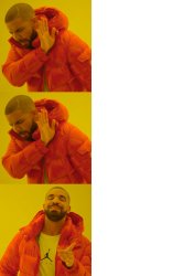 Double Drake Meme Template