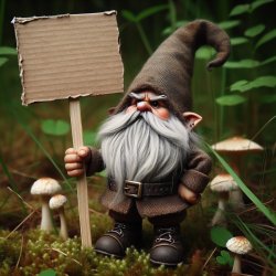Gnome Meme Template