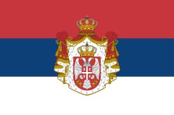 Monarchist Serbia flag Meme Template