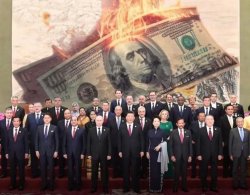 BRICS De-Dollarization scheme Meme Template