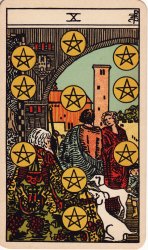 10 of pentacles Meme Template