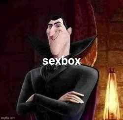 Dracula sexbox Meme Template