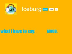 Iceburg announcement template 2.0 Meme Template