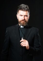 Concerned priest Meme Template