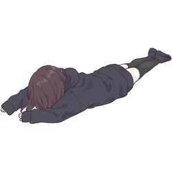 Menhera-chan dies Meme Template