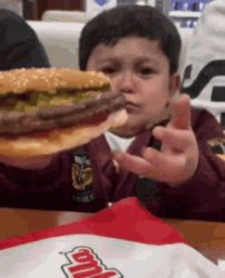 burger Meme Template