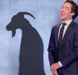 Joel Osteen & the Goat Meme Template