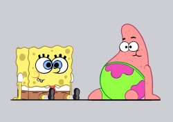 Spongebob and Patrick Meme Template