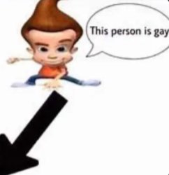 This person is gay Meme Template