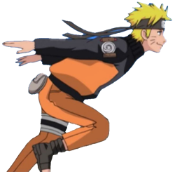 Naruto run 2 png Meme Template