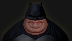 Fat Batman Meme Template