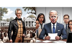 Andrew Jackson and Joe Biden Meme Template