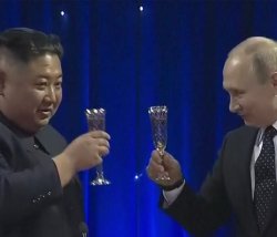 Putin Kim Meme Template