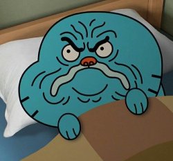 gumball annoyed Meme Template