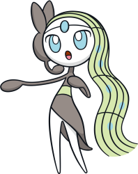 Meloetta 2 (Aria Form) Meme Template