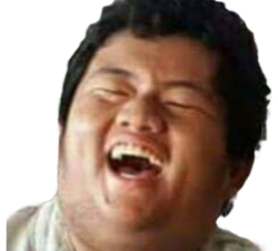 Transparent Laughing Asian guy Meme Template