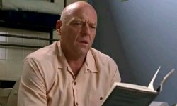 hank schrader reads Meme Template