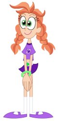 Starfire in Clothes Meme Template