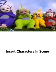 Teletubbies Reaction To Who Meme Template