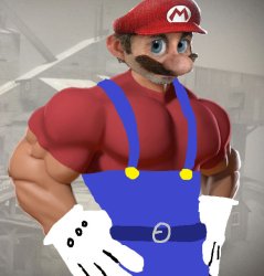 Average Mario at 3am Meme Template