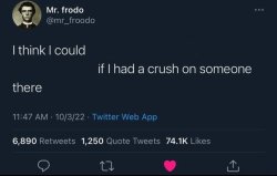 I think I could X if I had a crush on someone there Meme Template