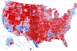 Presidential election 2016 by county Electoral College Meme Template