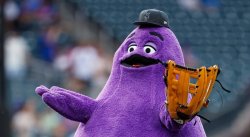 Grimace Mets Meme Template