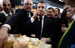 Macron cheese Meme Template