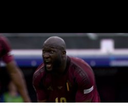 Angry Lukaku Meme Template