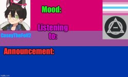 CaseyTheFolf2 announcement temp V3 Meme Template
